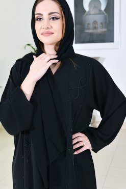 3731 4 Nada Embellished Abaya