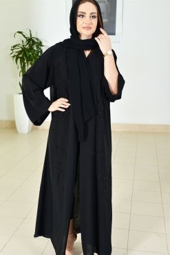 3731 5 Nada Embellished Abaya