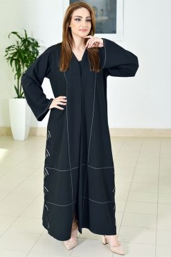 3733 4 Nada Abaya with Embroidery