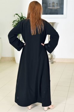 3761 5 Applique Style Abaya