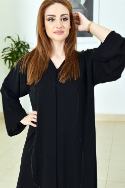 3779 4 Handcrafted Beads Embellished Abaya