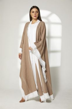 Multicolor Cey Mélange Abaya