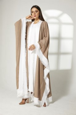 MOIBH007 5 Multicolor Cey Mélange Abaya