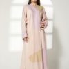 MOIBH009 1 Multicolor Linen Embroidery Abaya