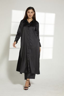 MOITW002 3 Black Top And Pants Set