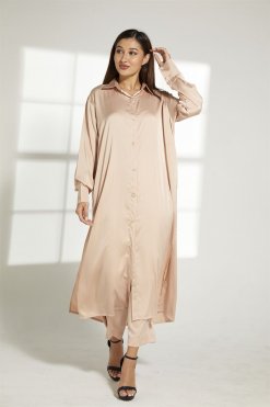 MOITW006 4 Beige Top And Pants Set