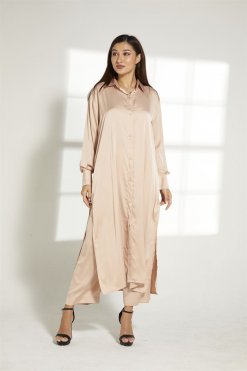 MOITW006 6 Beige Top And Pants Set