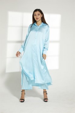 MOITW007 3 Turquoise Top And Pants Set
