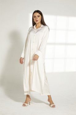 MOITW008 4 Off White Top And Pants Set