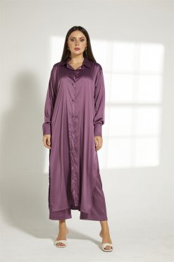 Purple Top And Pants Set
