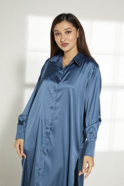 MOITW011 3 Blue Top And Pants Set