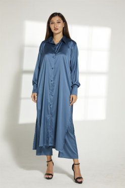 MOITW011 6 Blue Top And Pants Set