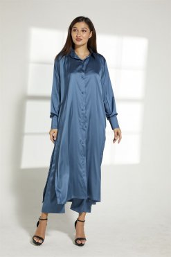 MOITW011 7 Blue Top And Pants Set