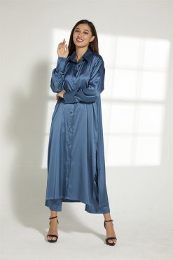 MOITW011 8 Blue Top And Pants Set