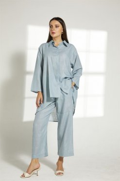 MOITW014 3 Turquoise Travel Wear Set
