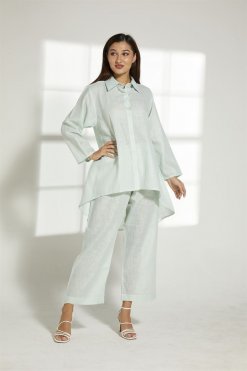 MOITW015 3 Sea GreenTravel Wear Set