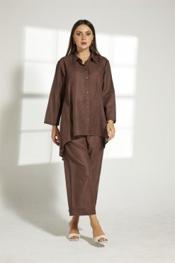 MOITW018 3 Brown Travel Wear Set