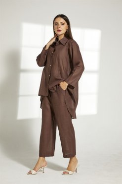 MOITW018 6 Brown Travel Wear Set