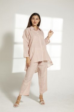 MOITW019 4 Peach Travel Wear Set