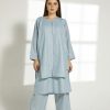 MOITW2024 1 Turquoise Linen Travel Wear Set