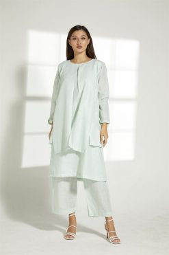 Sea Green Pants and Top Set