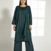 Green Linen Travel Wear Set