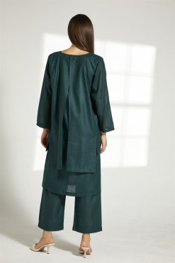 MOITW2026 10 Green Linen Travel Wear Set