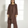 MOITW2028 1 Brown Top And Pants Set