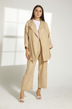 Tan Linen Set