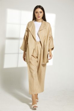 MOITW2040 4 Tan Linen Set