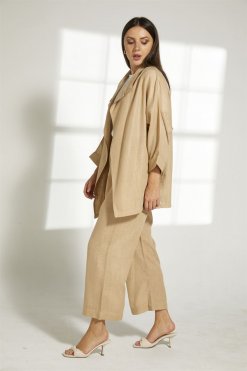 MOITW2040 8 Tan Linen Set