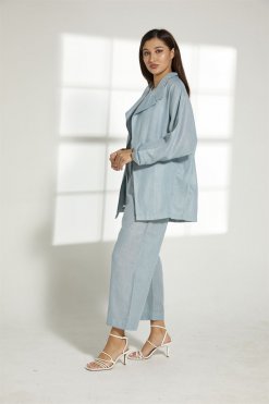 MOITW2041 5 Turquoise Linen Set