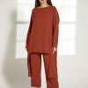 Orange Travel Wear  Set