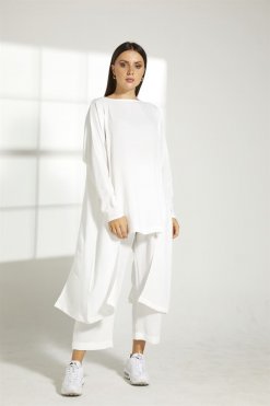 White Travel Wear Set