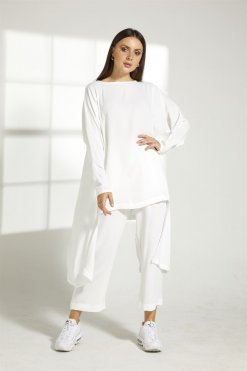 MOITW2046 4 White Travel Wear Set