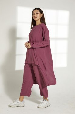 MOITW2047 5 Burgundy Travel Wear Set