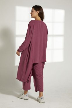 MOITW2047 6 Burgundy Travel Wear Set