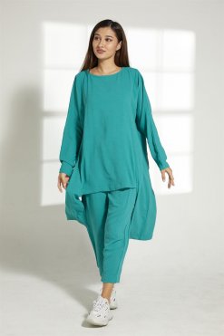 MOITW2049 3 Sea Green Travel Wear Set