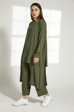 MOITW2050 7 Green Top And Pants Set