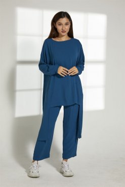 Blue Travel Wear Set
