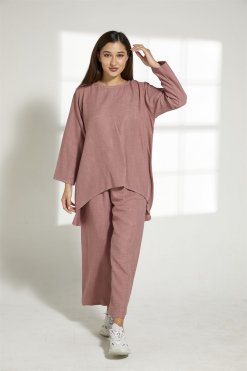 Pink Top And Pants Set 8 MOITW2060 3 Pink Top And Pants Set