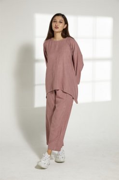 Pink Top And Pants Set 9 MOITW2060 4 Pink Top And Pants Set