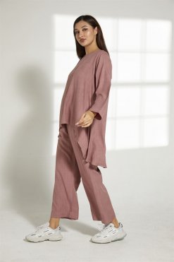 Pink Top And Pants Set 10 MOITW2060 5 Pink Top And Pants Set