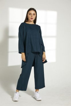 Peacock Green Travel Wear Set