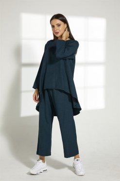 MOITW2063 3 Peacock Green Travel Wear Set