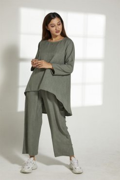 Green Modest Wear Set 9 MOITW2064 4 Green Modest Wear Set