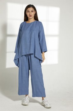 Blue Travel Wear Set