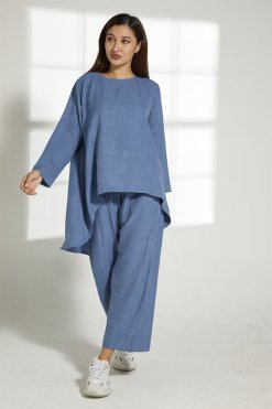 MOITW2066 4 Blue Travel Wear Set