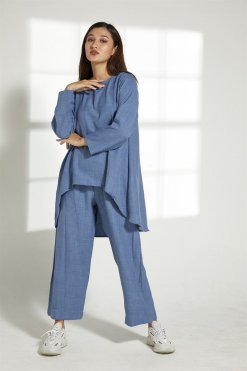 MOITW2066 5 Blue Travel Wear Set