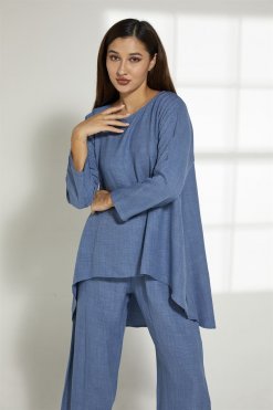 MOITW2066 7 Blue Travel Wear Set